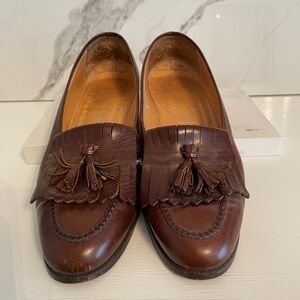 Ladies Ralph Lauren leather loafers gently used in excellent condition /quality